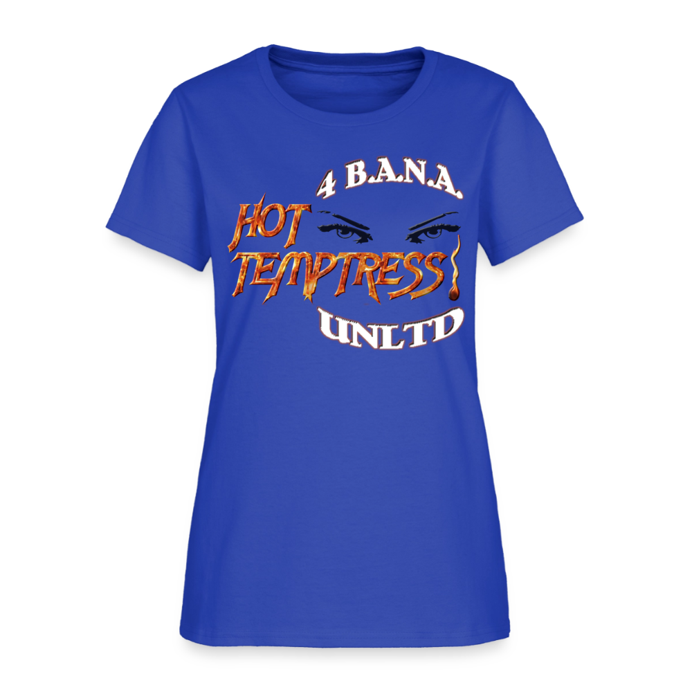 4 Banau Hot Temptress W Women's T-Shirt - royal blue