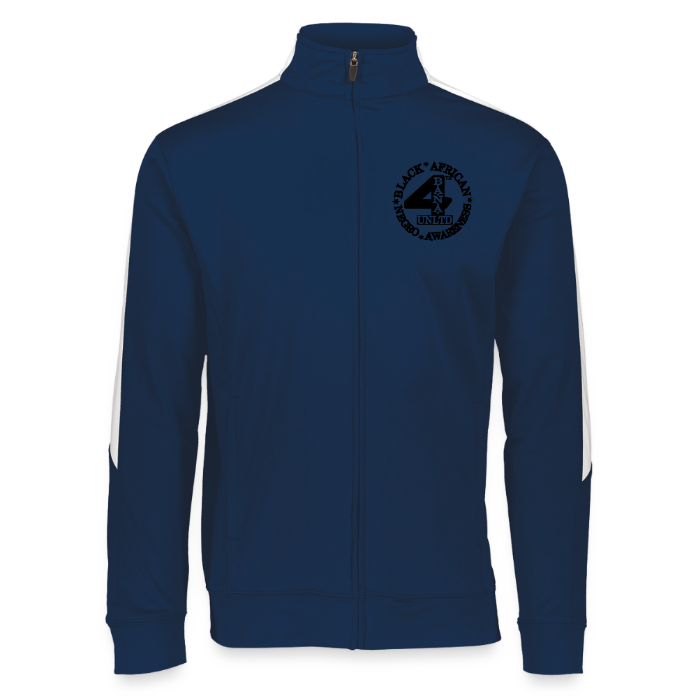 4 Banau B1 Unisex 2.0 Medalist Jacket - navy/white