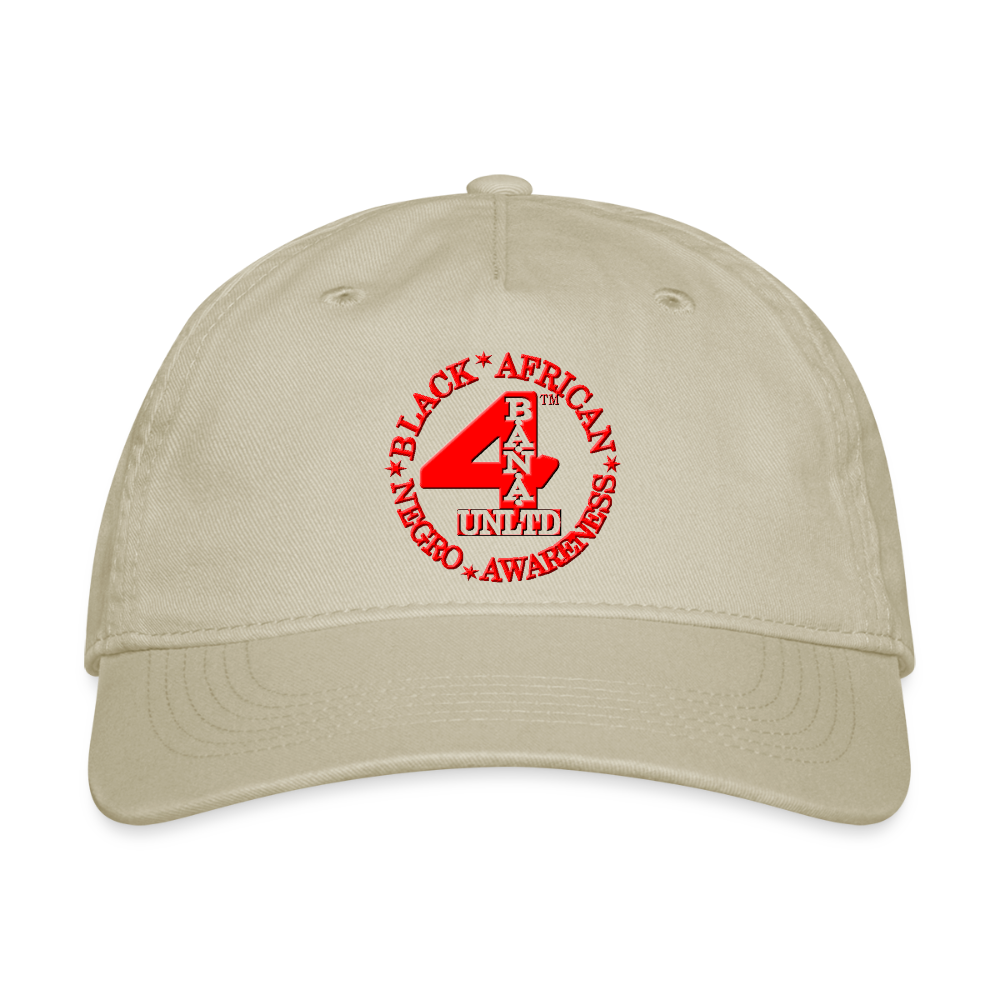 4 Banau R1 Organic Baseball Cap - khaki