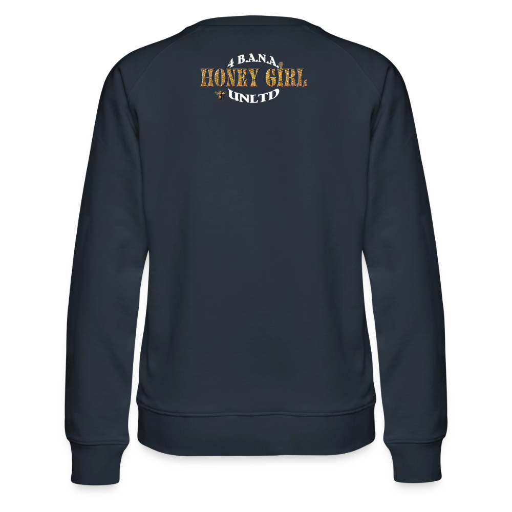 4 Banau Honey Girl W Women’s Premium Sweatshirt - navy