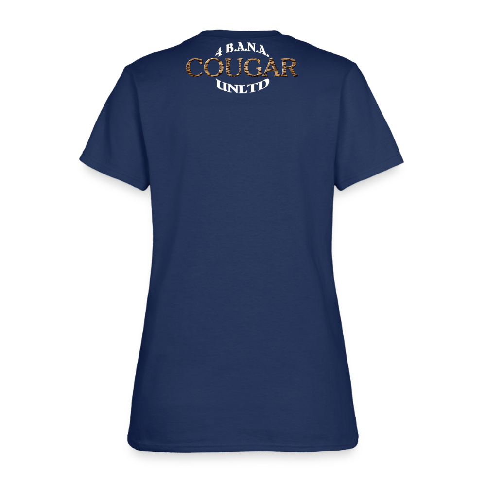 4 Banau Club Cougar W Women's T-Shirt - blue dusk