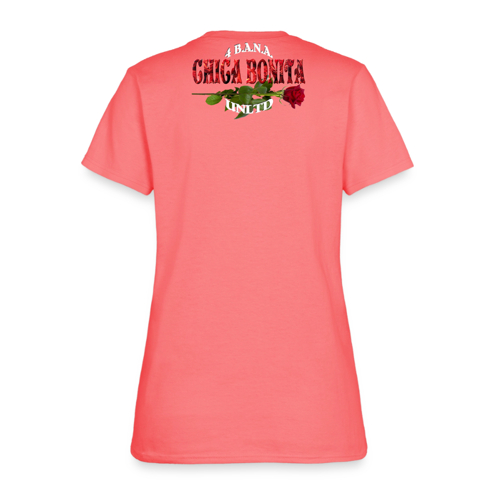 4 Banau Chica B Women's T-Shirt - coral