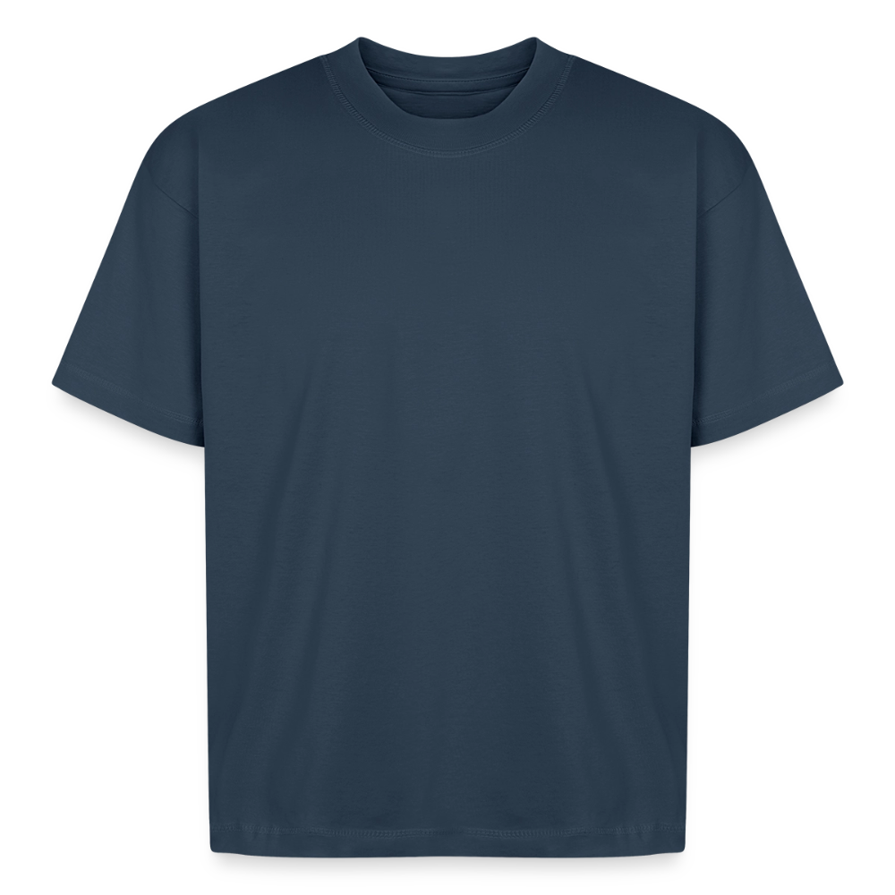 Boxy Fit Unisex T-Shirt - denim