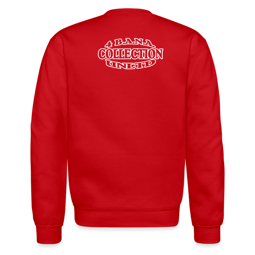 4 Banau W2 Unisex Crewneck Sweatshirt - red