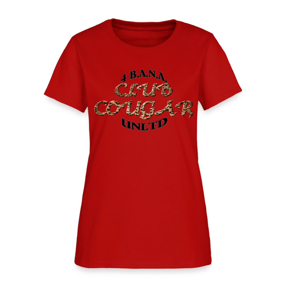 4 Banau Club Cougar B Women's T-Shirt - red
