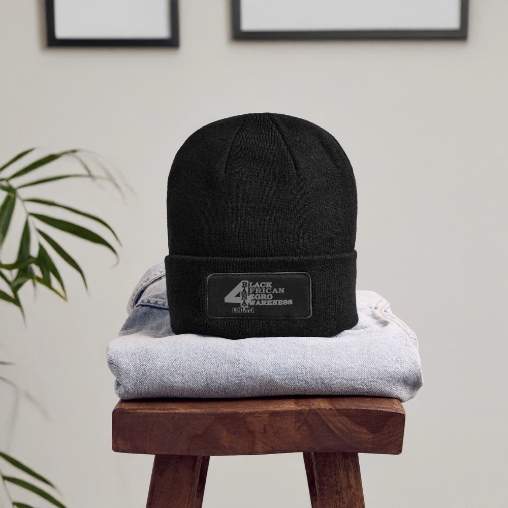 4 Banau G1 Patch Beanie - black