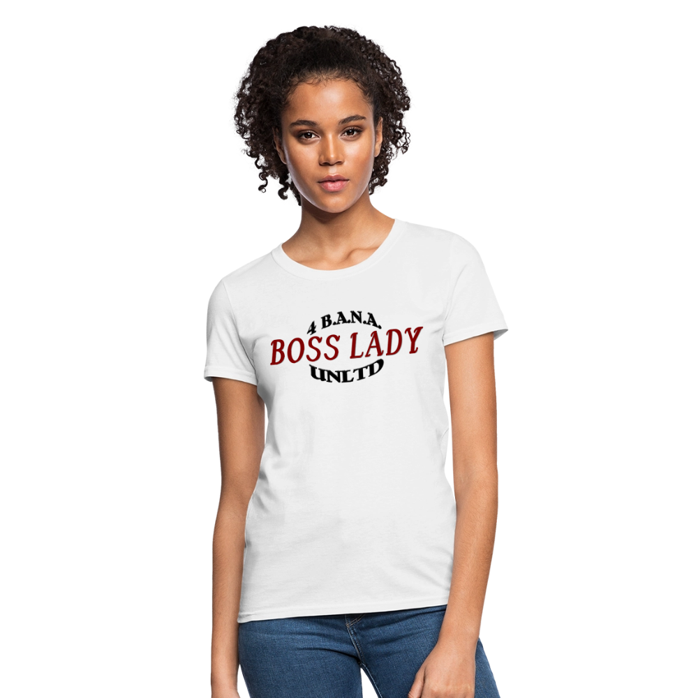 4BR Boss Lady Women's T-Shirt - white