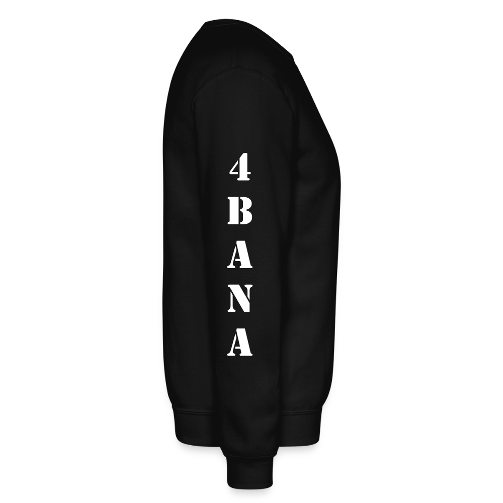 4 Banau W2 Unisex Crewneck Sweatshirt - black