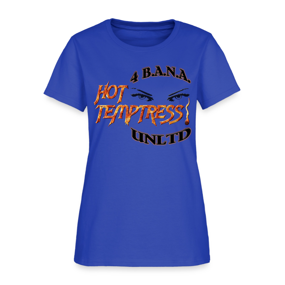 4 Banau Hot Temptress B Women's T-Shirt - royal blue