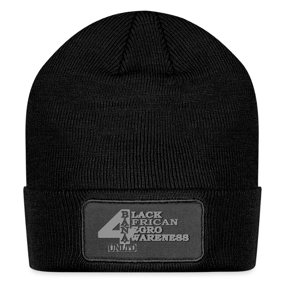 4 Banau G1 Patch Beanie - black