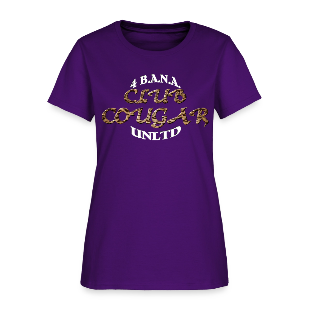 4 Banau Club Cougar W Women's T-Shirt - purple