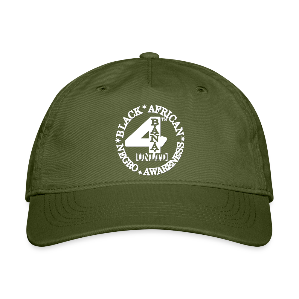 4 Banau W1 Organic Baseball Cap - olive green