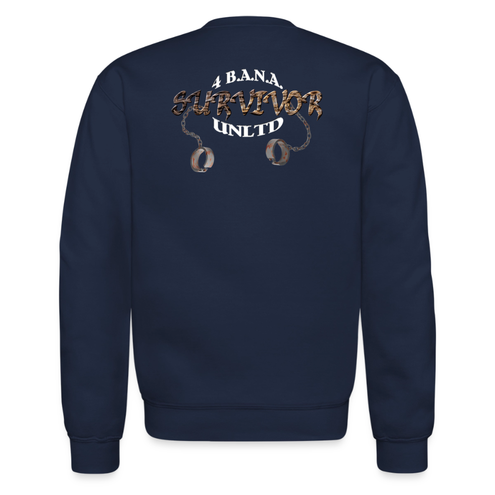 4 Banau Survivor W Crewneck Sweatshirt - navy
