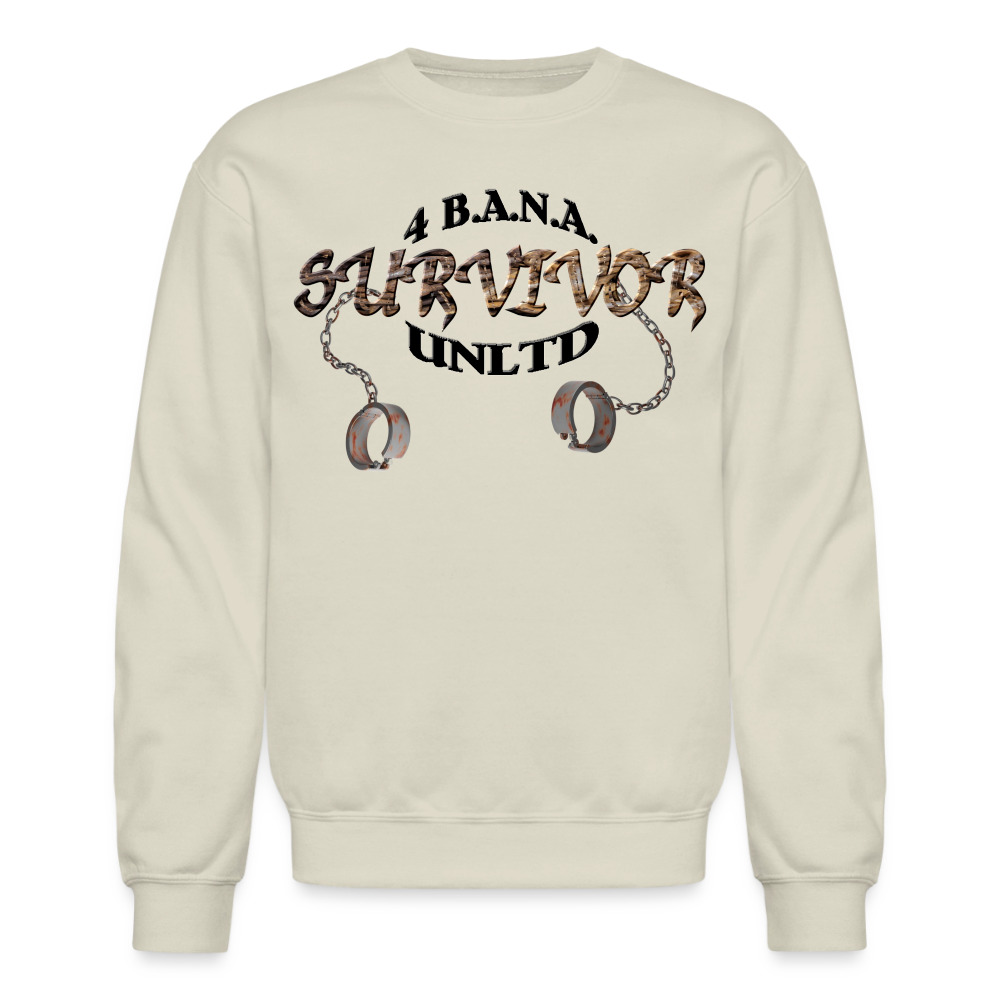 4 Banau Survivor B Crewneck Sweatshirt - Sand