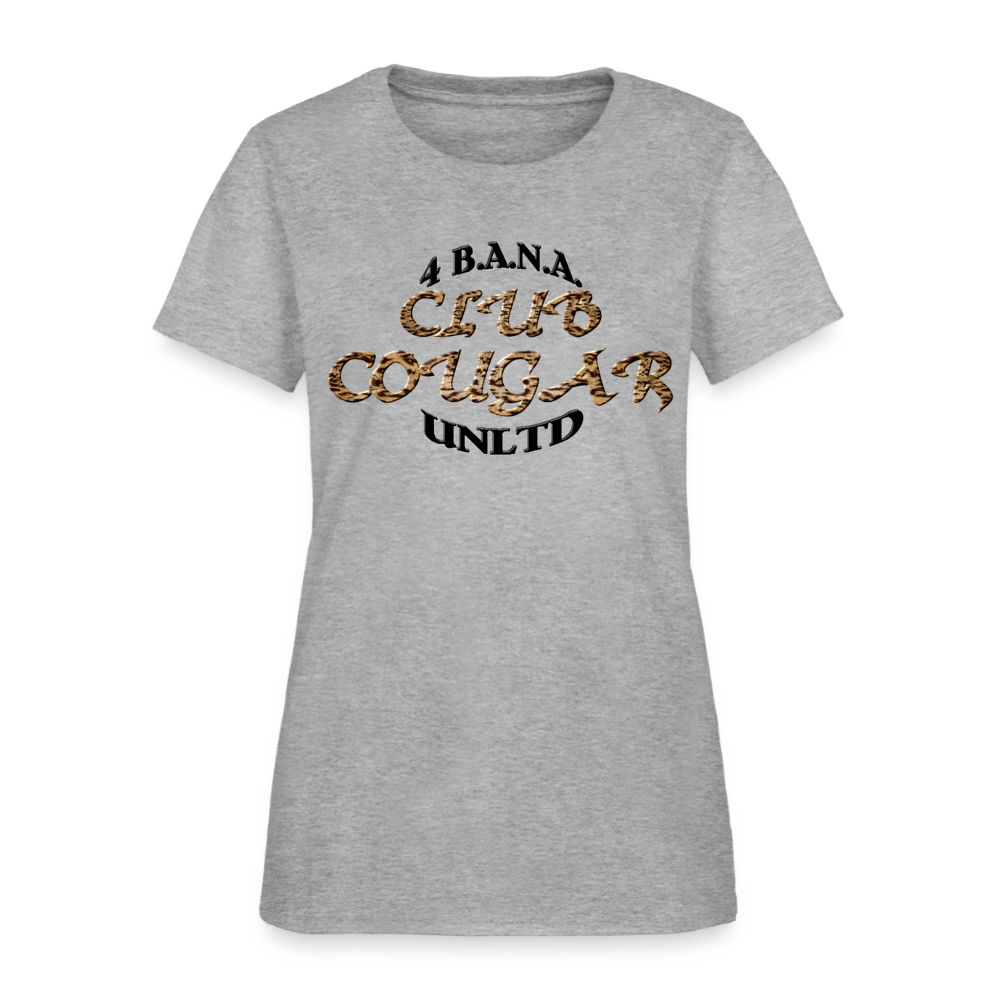 4 Banau Club Cougar B Women's T-Shirt - heather gray