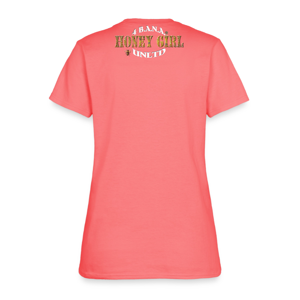 4 Banau Honey Girl W Women's T-Shirt - coral