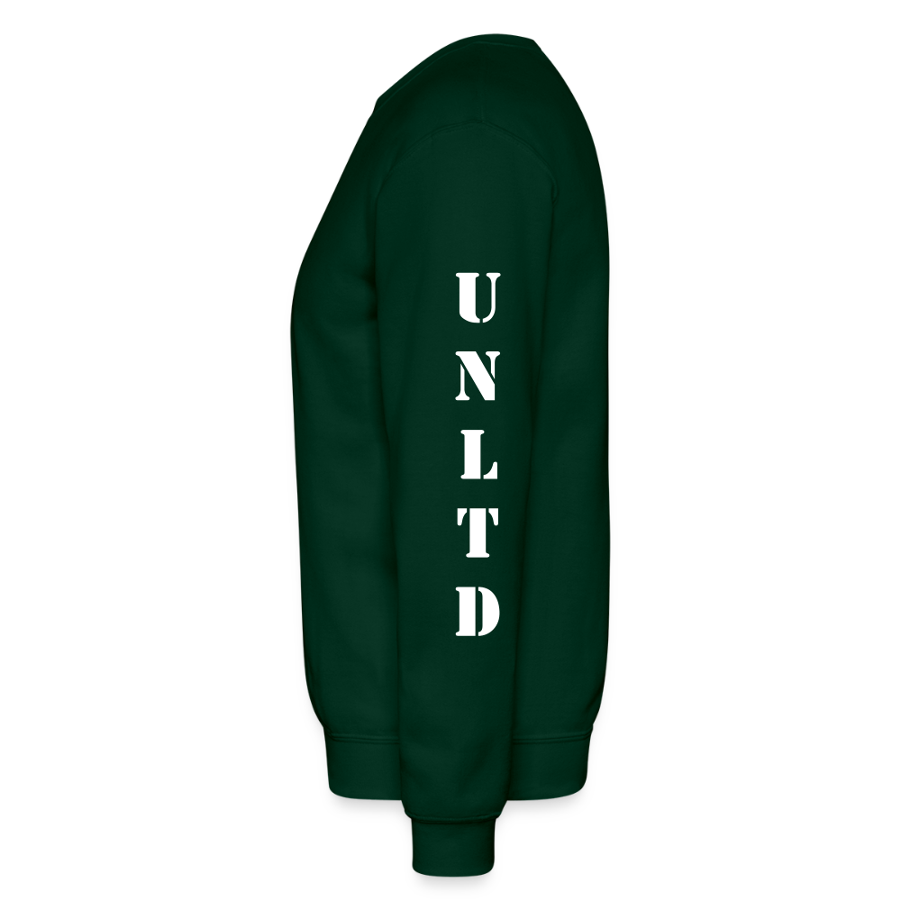 4 Banau W2 Unisex Crewneck Sweatshirt - forest green