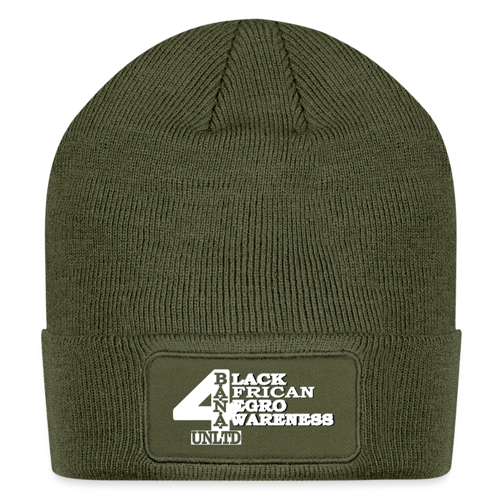4 Banau W1 Patch Beanie - olive
