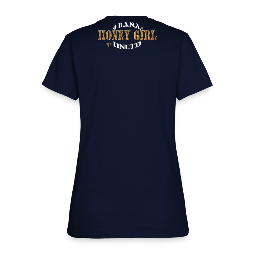 4 Banau Honey Girl W Women's T-Shirt - navy