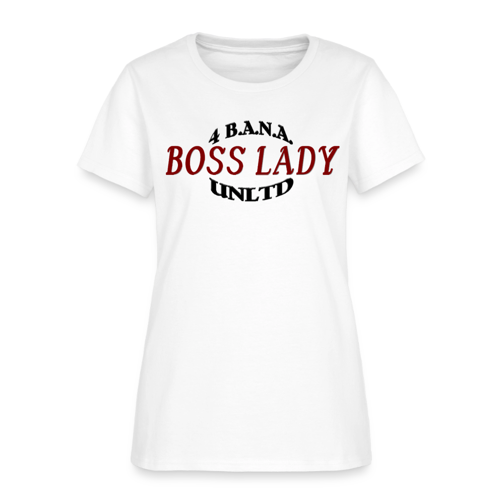 4BR Boss Lady Women's T-Shirt - white