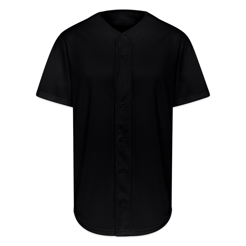 Full Button Jersey - black