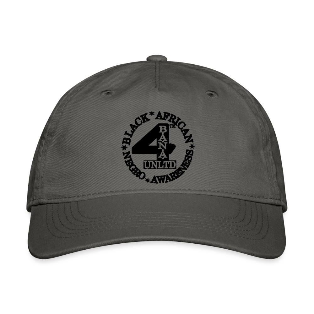 4 Banau B1 Organic Baseball Cap - charcoal