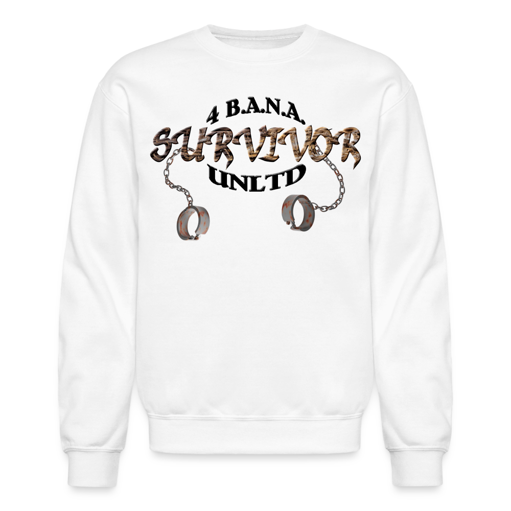 4 Banau Survivor B Crewneck Sweatshirt - white