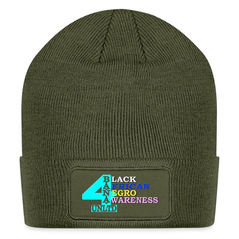 4 Banau L1 Patch Beanie - olive