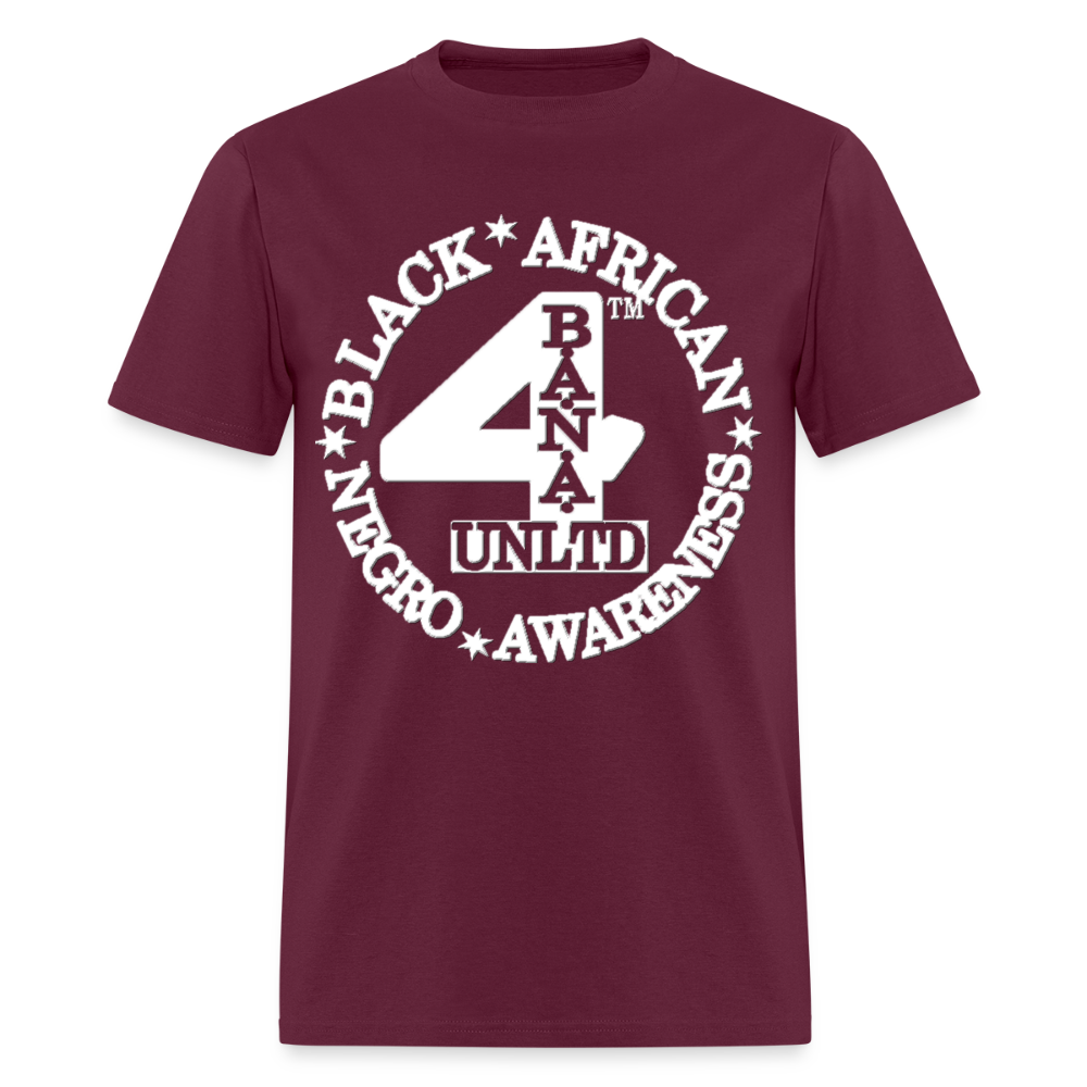 4 Banau W3 Unisex Classic T-Shirt - burgundy