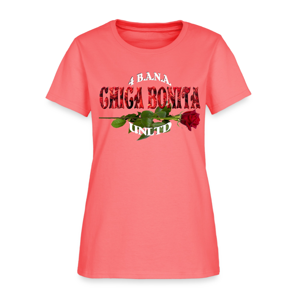 4 Banau Chica B Women's T-Shirt - coral