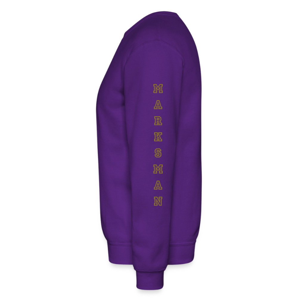 Bass Reeves Crewneck Sweatshirt - purple
