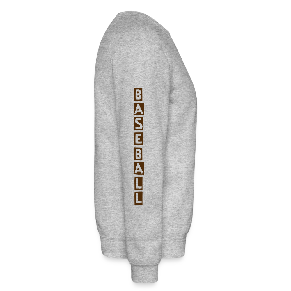 Baseball Member Crewneck Sweatshirt - heather gray