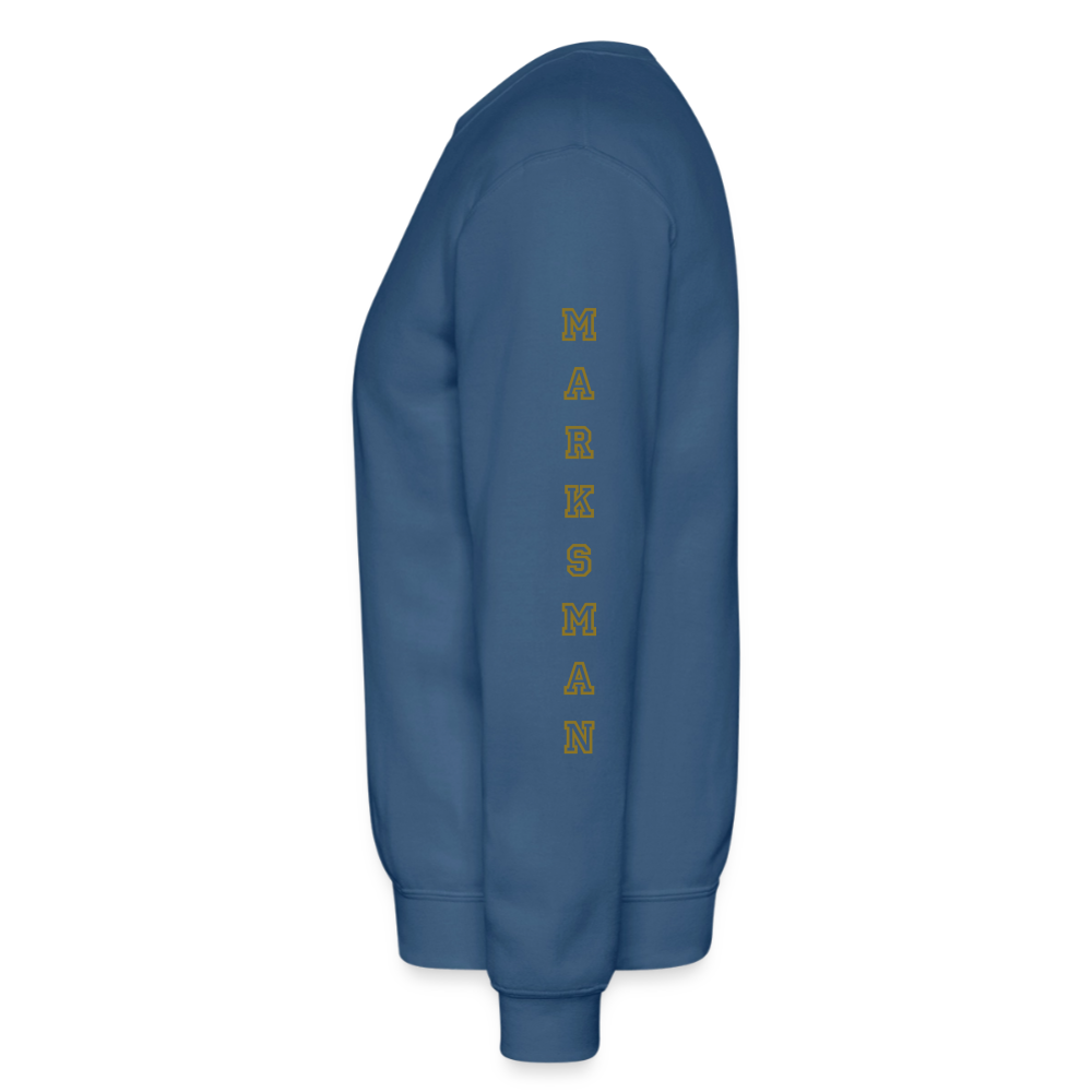 Bass Reeves Crewneck Sweatshirt - indigo blue