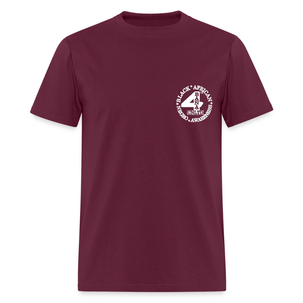 4 Banau W1 Unisex Classic T-Shirt - burgundy