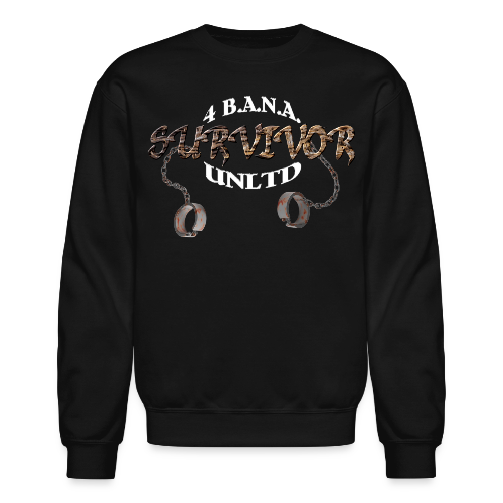 4 Banau Survivor W Crewneck Sweatshirt - black
