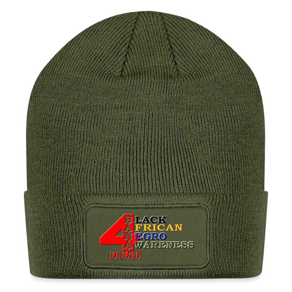4 Banau R1 Patch Beanie - olive