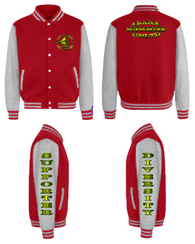 4 Banau S2 Diversity Heavyweight Letterman Jacket