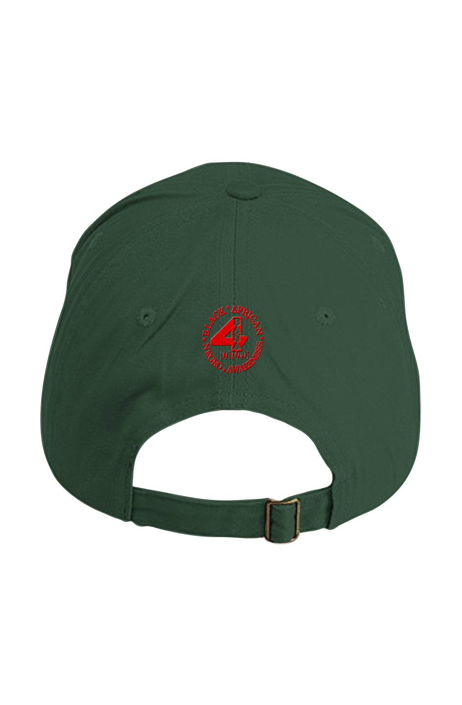 4Banau Branded 1R Embroidered Brushed Twill Cap