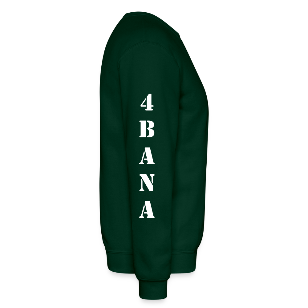 4 Banau W2 Unisex Crewneck Sweatshirt - forest green
