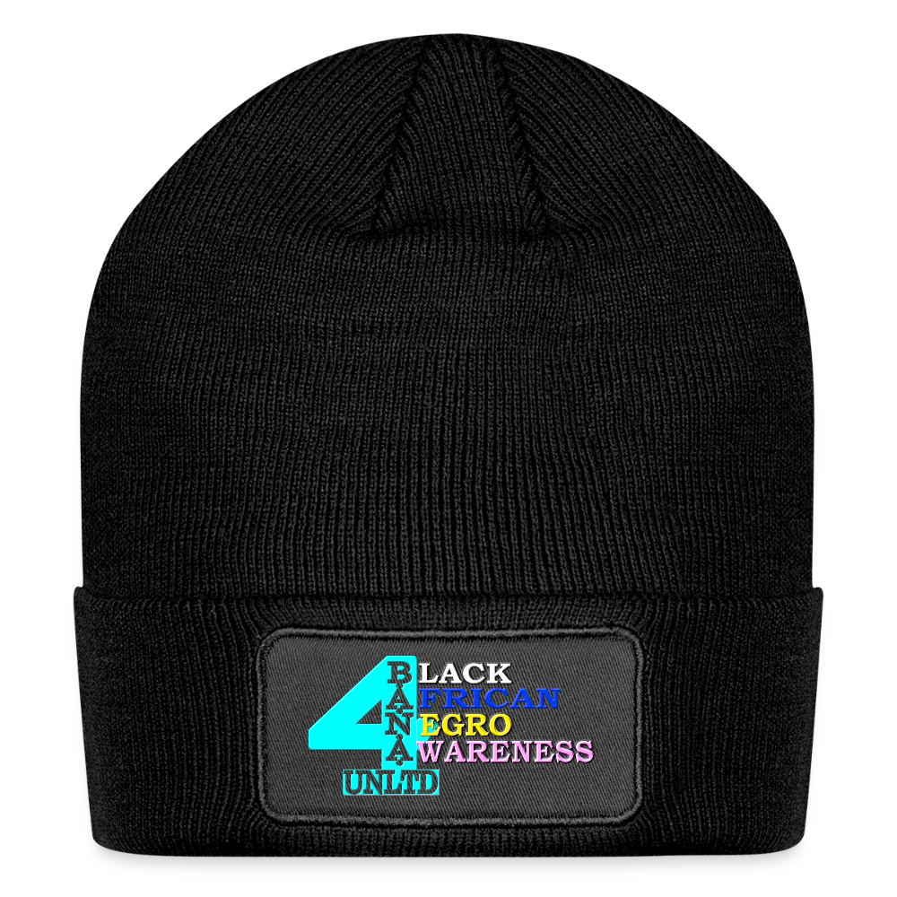 4 Banau L1 Patch Beanie - black