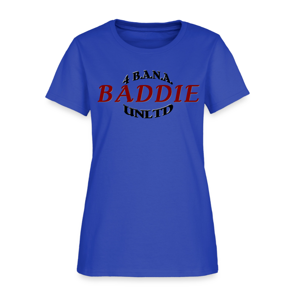 4 Banau Baddie R Women's T-Shirt - royal blue