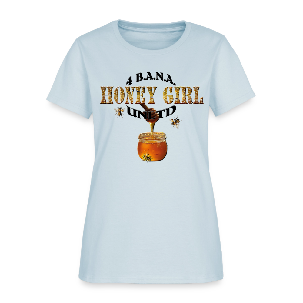 4 Banau Honey Girl B Women's T-Shirt - light blue