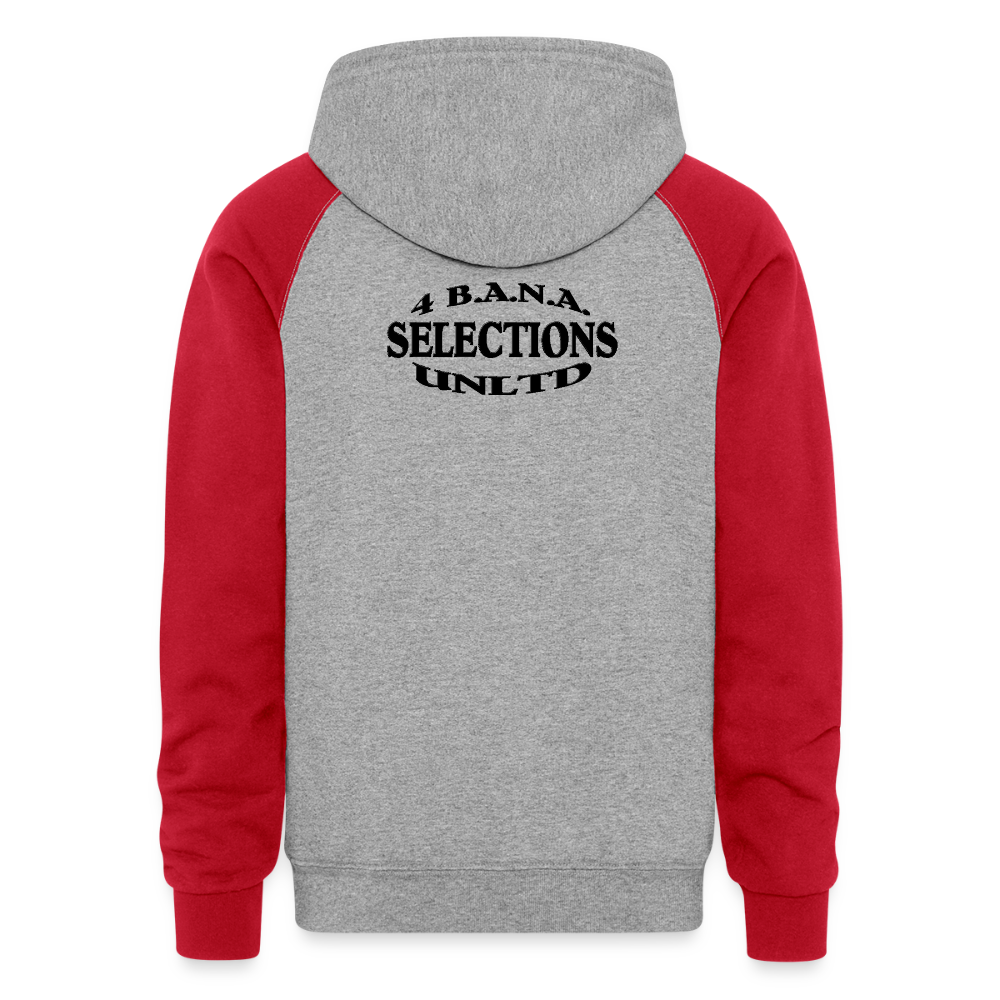 Best West Latte Luv Unisex Hoodie - heather grey/red