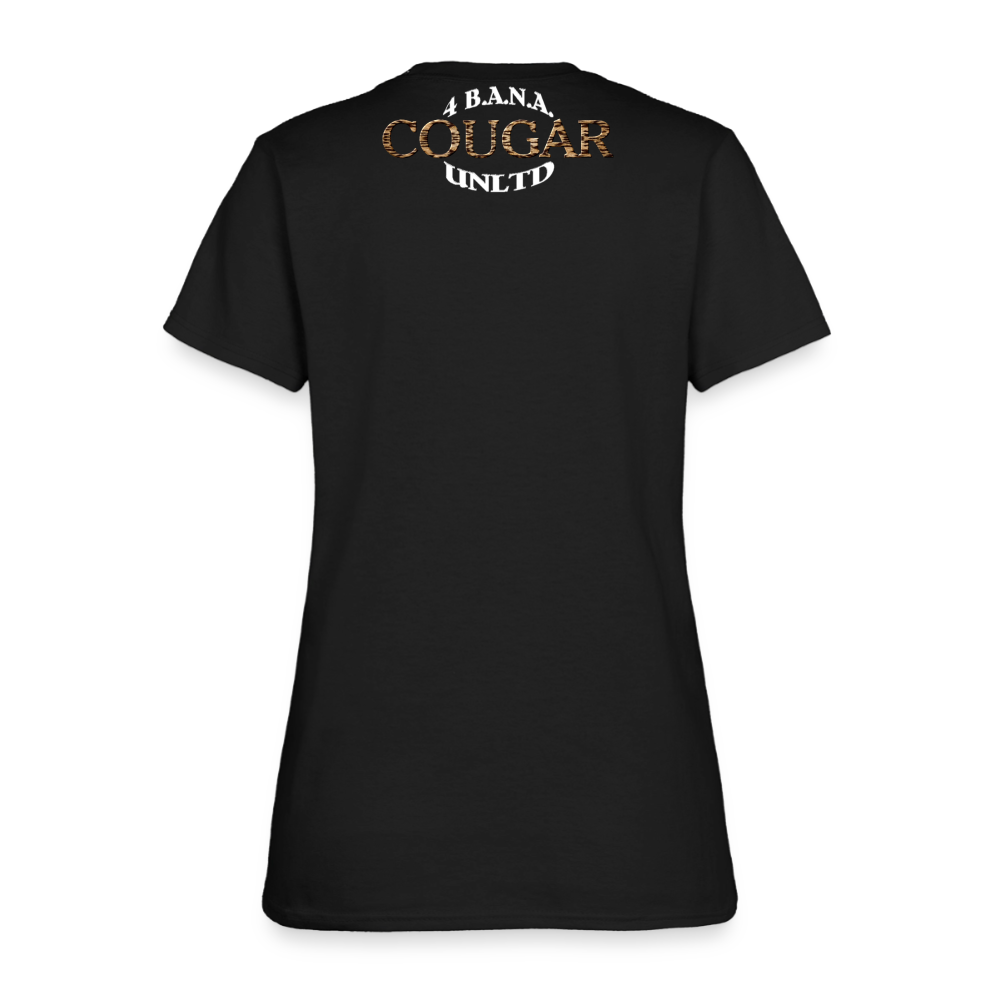 4 Banau Club Cougar W Women's T-Shirt - black
