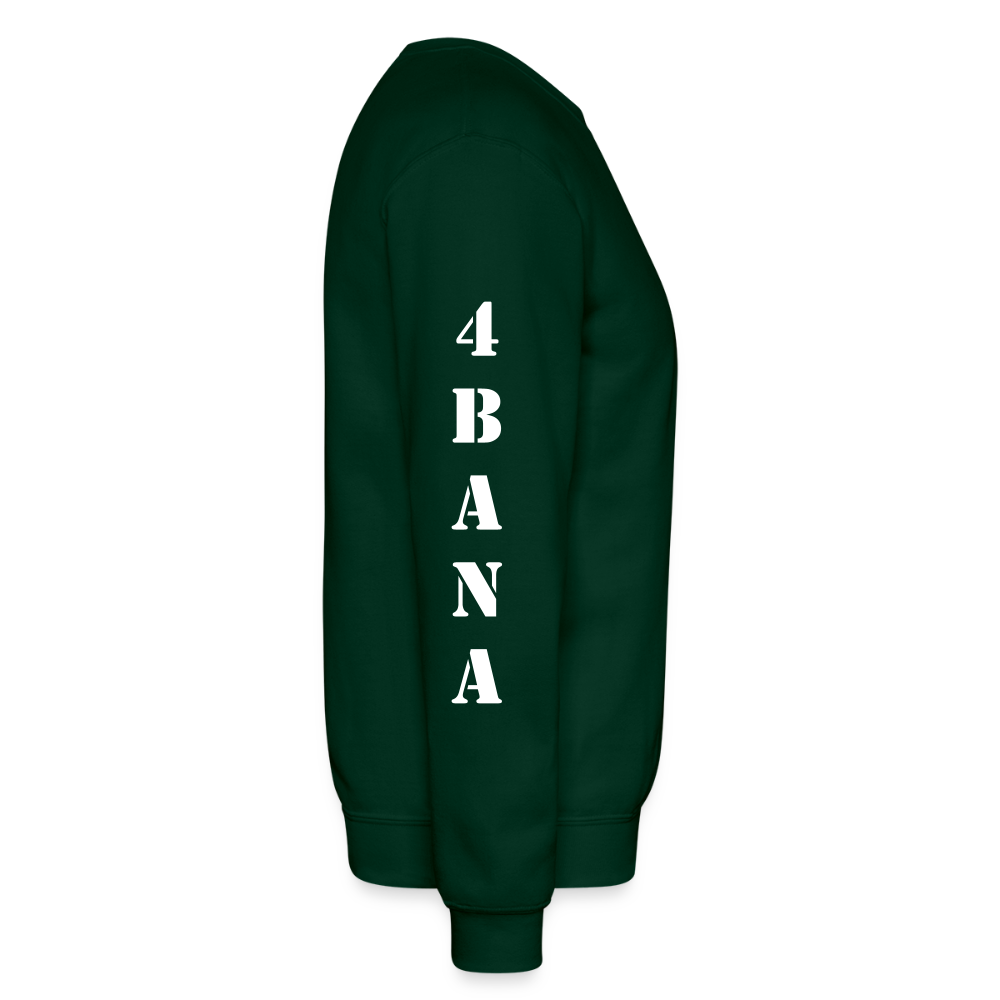 4 Banau W1 Unisex Crewneck Sweatshirt - forest green