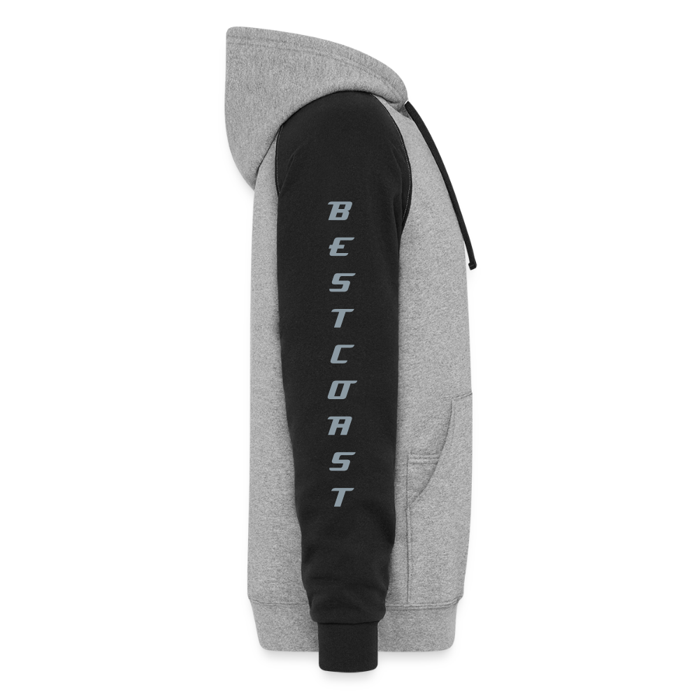 Best West Coco Luv Unisex Hoodie - heather gray/black