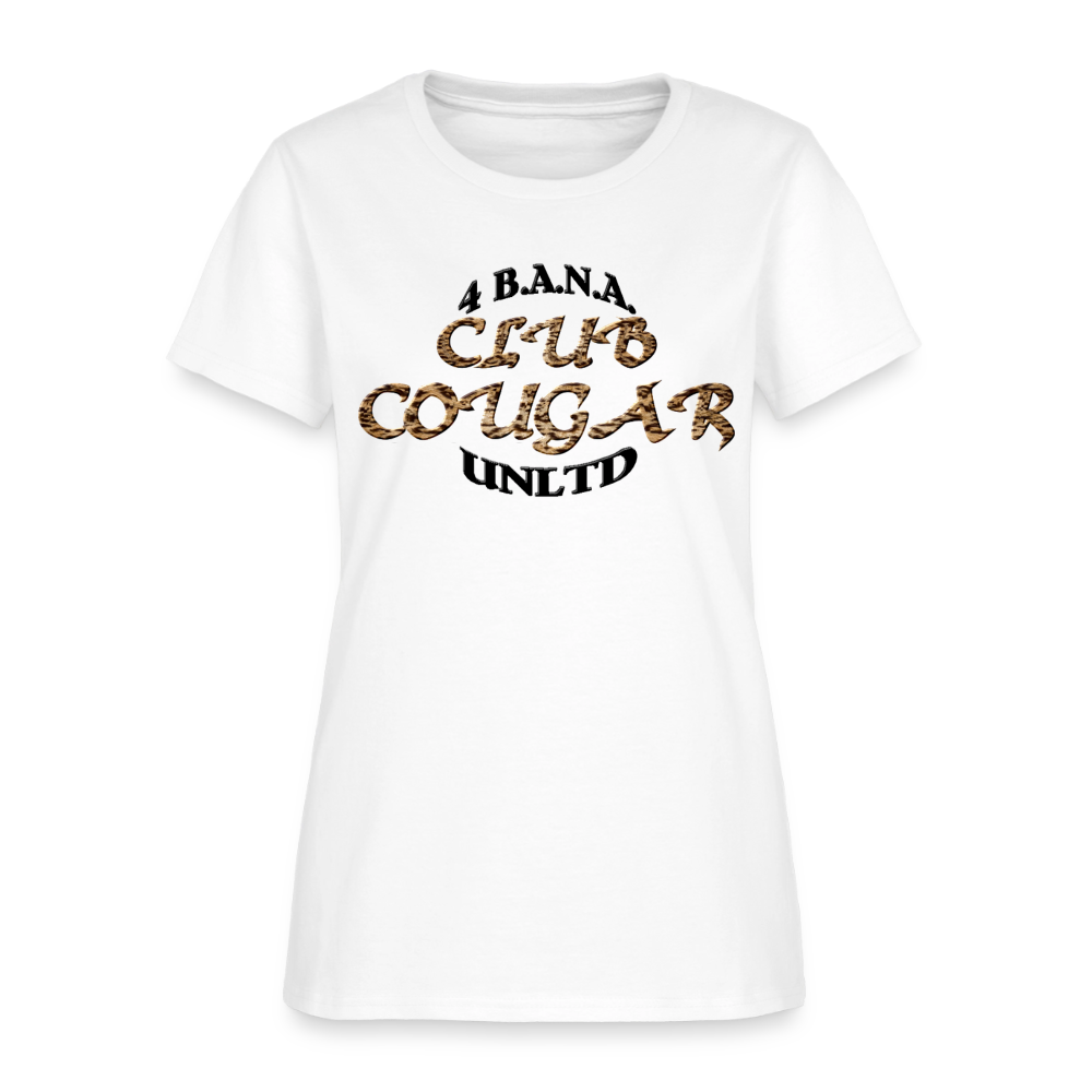 4 Banau Club Cougar B Women's T-Shirt - white