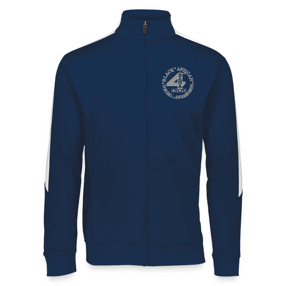 4 Banau G1 Unisex 2.0 Medalist Jacket - navy/white