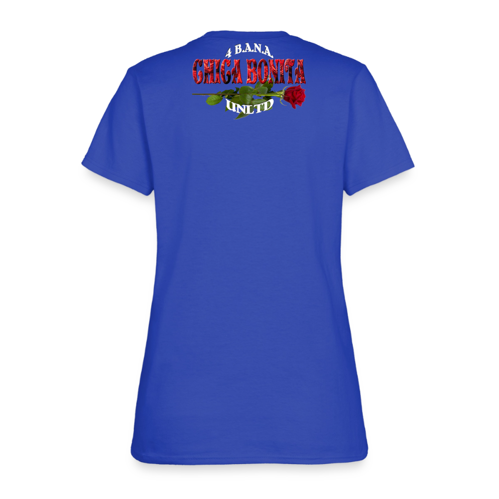 4 Banau Chica B Women's T-Shirt - royal blue