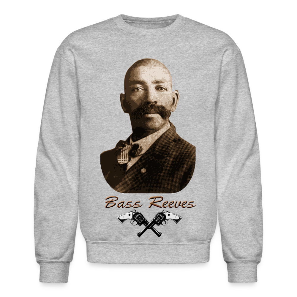 Bass Reeves Crewneck Sweatshirt - heather gray